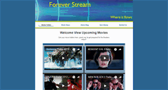 Desktop Screenshot of foreverstream.com